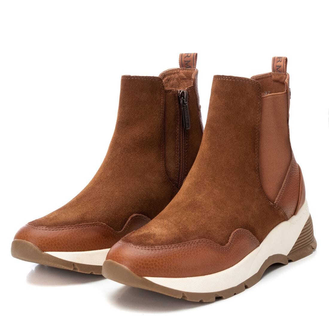 160162 Spanish Collecton Leather sneakers boots in Tan and Black sneakers Sam Star shoes Tan 36