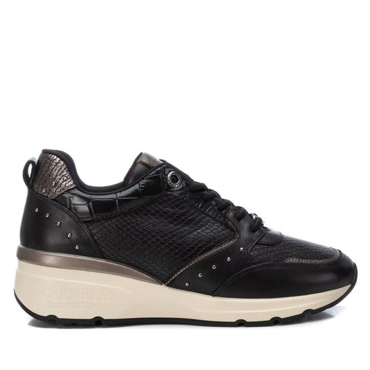 161824 Spanish Collection genuine leather sneakers with studs in Black sneakers Sam Star shoes Black 37