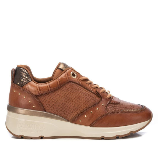 161824 Spanish Collection genuine leather sneakers with studs in Tan sneakers Sam Star shoes Tan 37