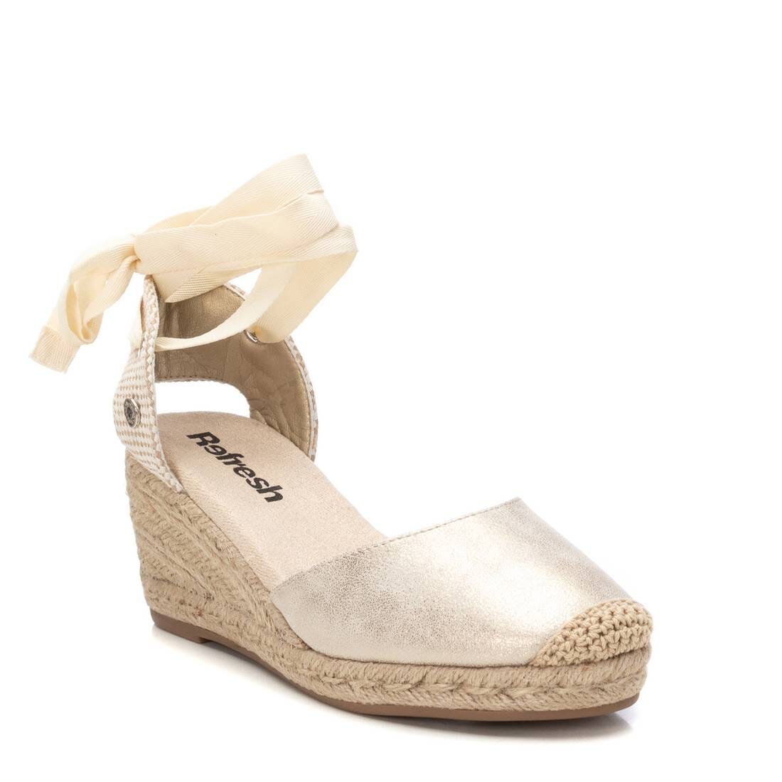 172642 Spanish Wedge with expadrilles sandals in Navy, Beige and Gold sandals Sam Star Shoes Gold 36/3