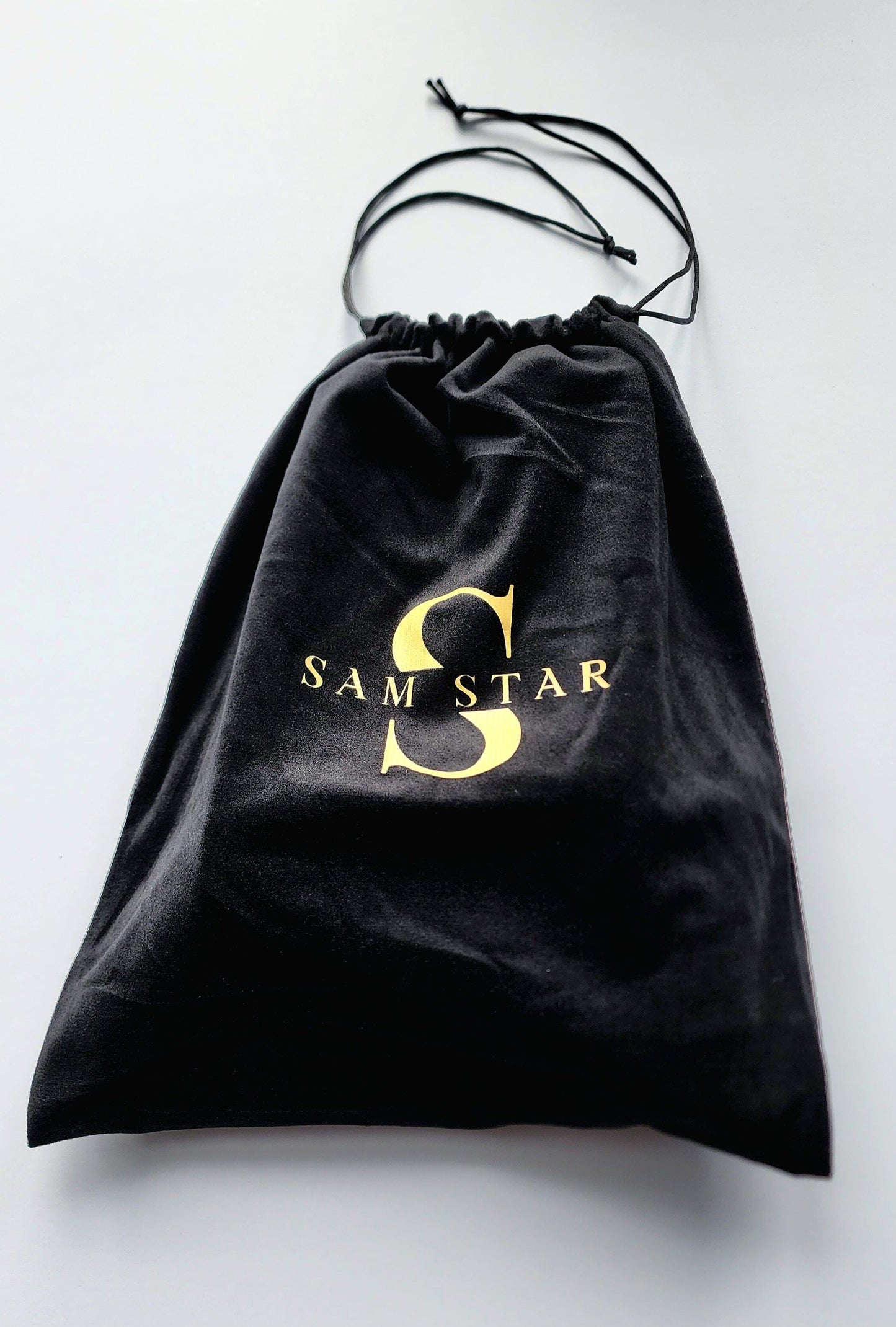 SS-shoebag Black Velvet shoe bag Pumps Sam Star Shoes