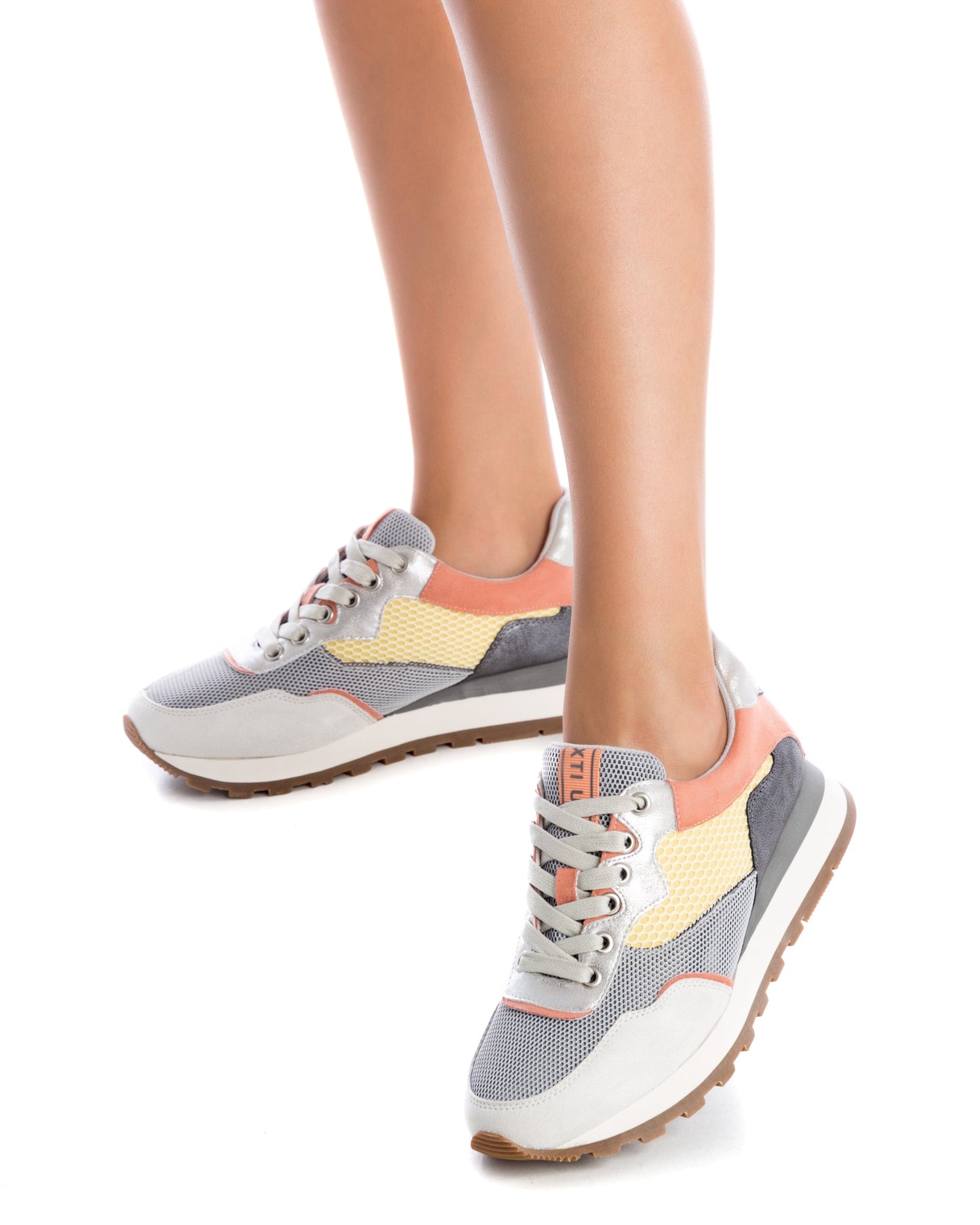 44324 Spanish Collection Fashion sneakers in multi colour blocking sneakers Sam Star shoes multi colour 39