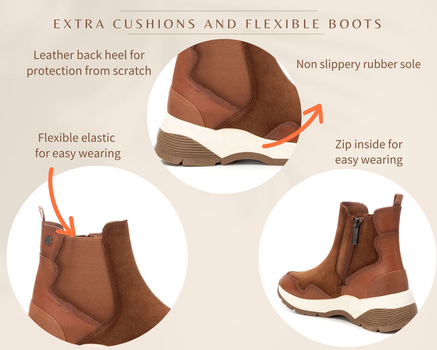 160162 Spanish Collecton Leather sneakers boots in Tan and Black sneakers Sam Star shoes