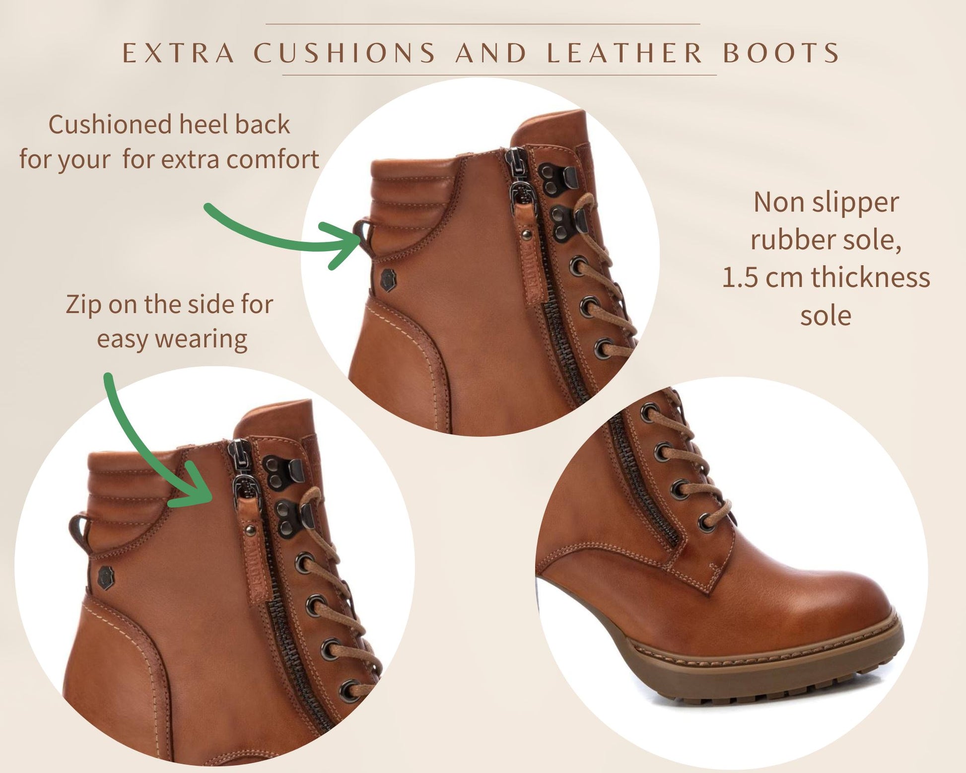 161178 Spanish Leather ankle boots with lace up in Black and Tan Boots Sam Star shoes