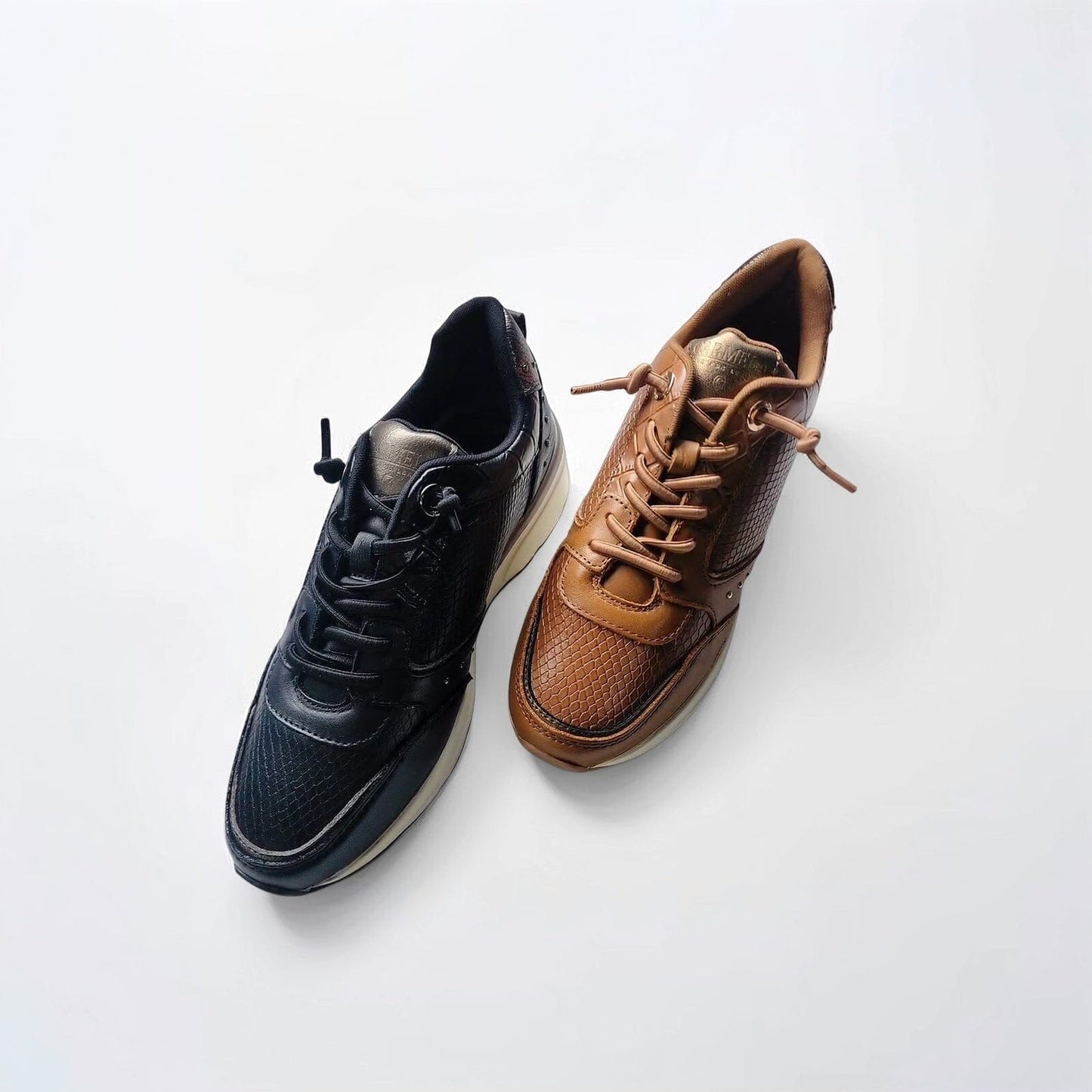 161824 Spanish Collection genuine leather sneakers with studs in Black sneakers Sam Star shoes