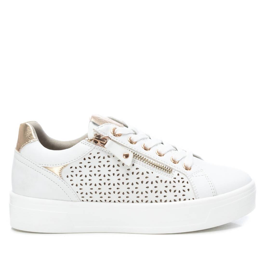 142229 Spanish Leather sneakers with cushioned sole in white sneakers Sam Star shoes 