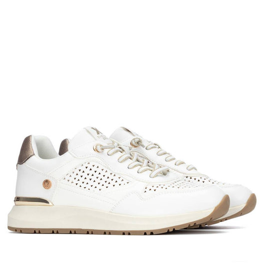 145203 White sneakers with perforated detail and extra cushions sole (New) sneakers Sam Star shoes White 36/3 