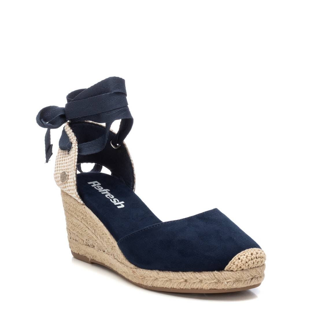 172642 Spanish Wedge with expadrilles sandals in Navy, Beige and Gold sandals Sam Star Shoes Navy 36/3 