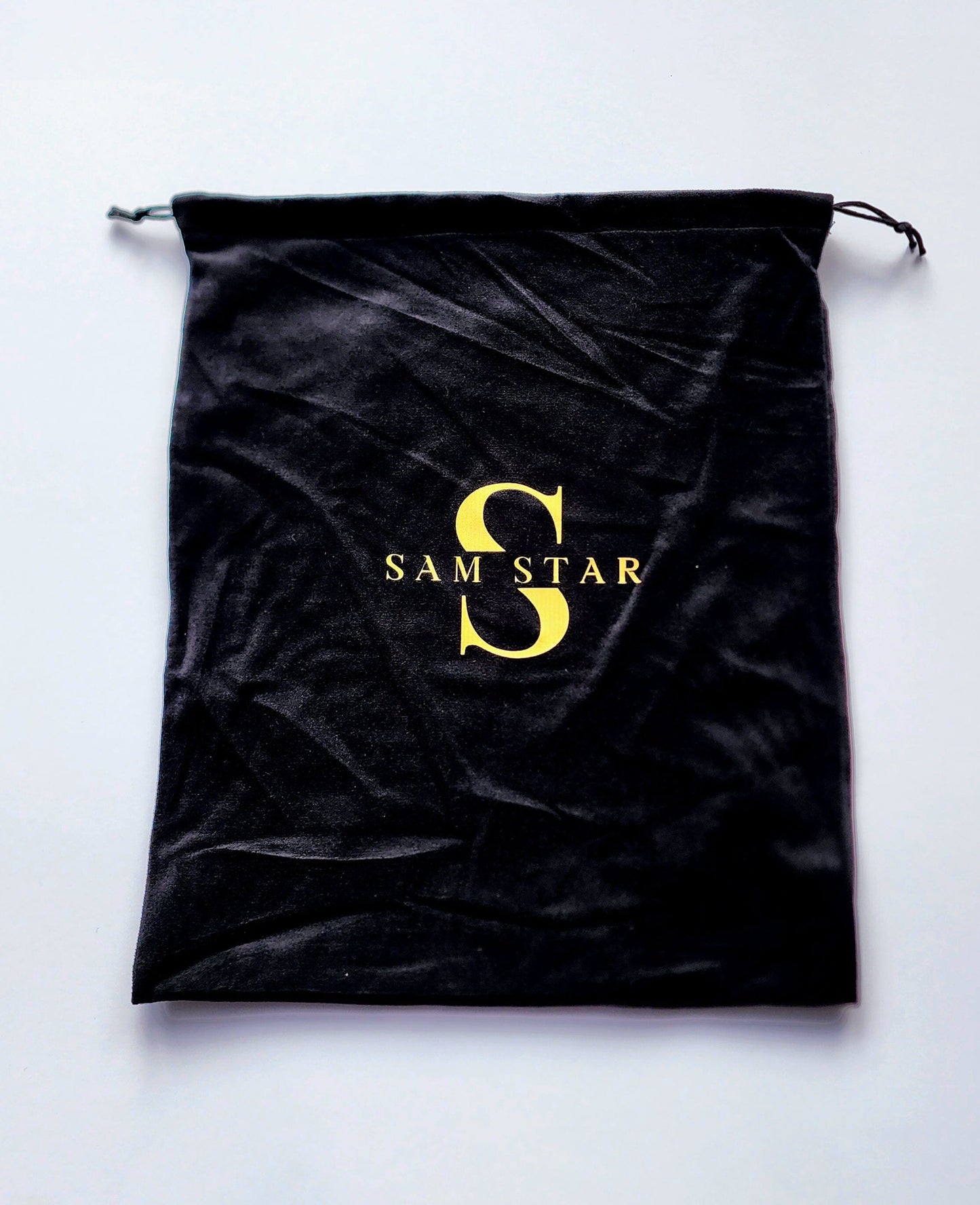 SS-shoebag Black Velvet shoe bag Pumps Sam Star Shoes 