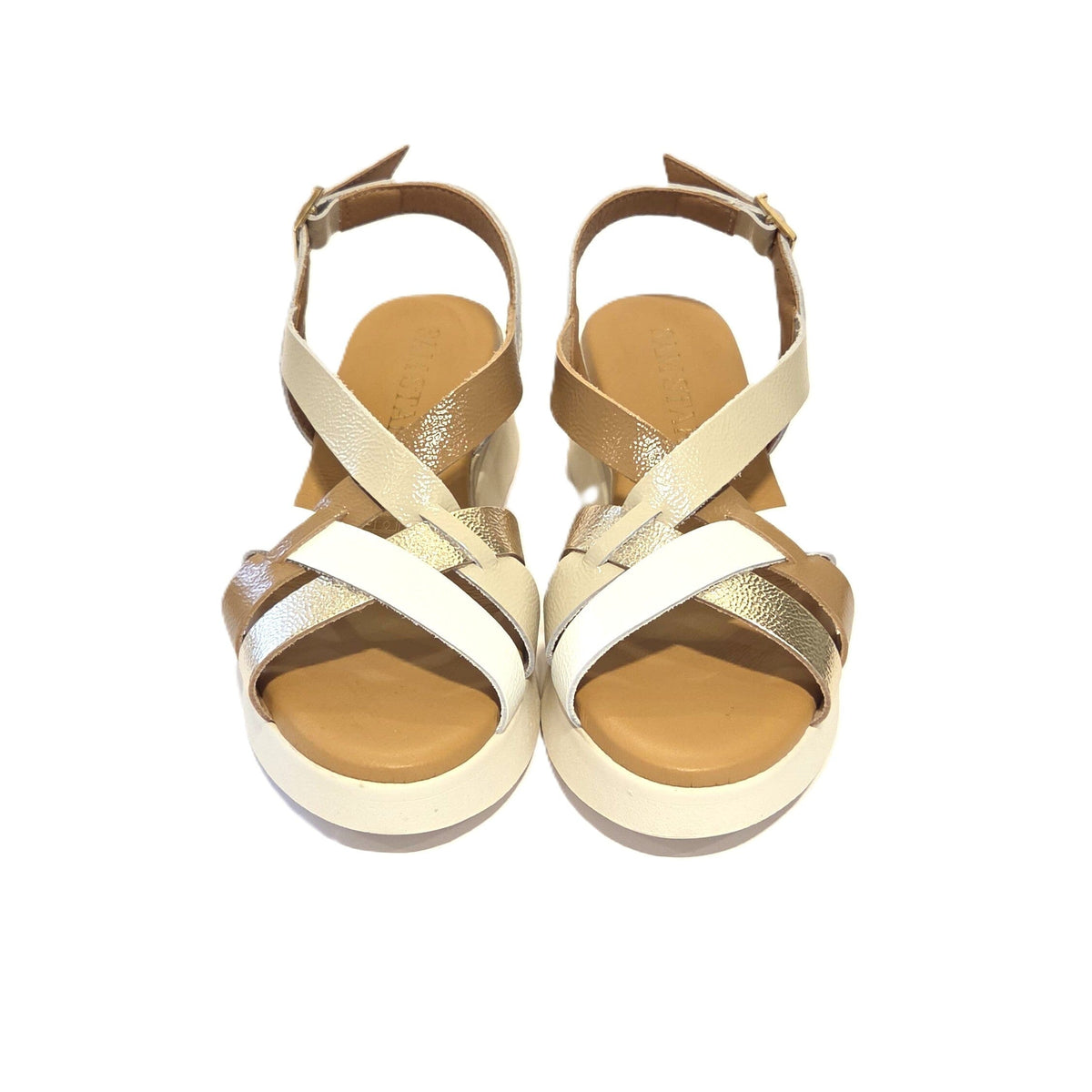 5960 Spanish leather Sport delux wedge in mutli colour (New) sandals Sam Star Shoes 
